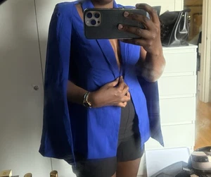 Lavish Alice Blue Blazer - Picture 1 of 2