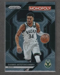 2023-24 Panini Prizm Monopoly Giannis Antetokounmpo PRIZM SKILLS INSERT PS5 - Imagen 1 de 2