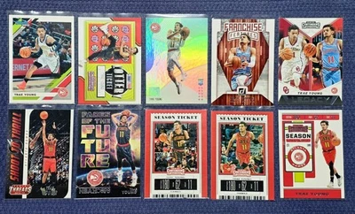 Trae Young Rookie Lot of 10 Cards 2018-19 Panini ALL Cards MINT or BETTER - Image 1 of 4