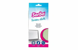 SORBO SHINE SCREEN CLEANING CLOTH 30X40CM MICROFIBER LAPTOP TV GLASS WIPE - Picture 1 of 4