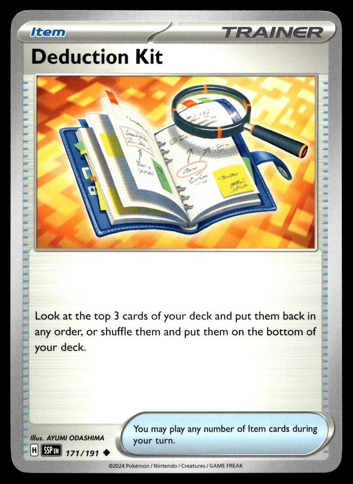 Deduction Kit 171/191 SV08: Surging Sparks - Image 1 of 2