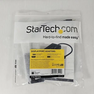 StarTech Mini Display Port to HDMI/VGA/DVI Adapter MDP2VGDVHD NEW - Picture 1 of 6