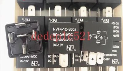 3 PCS NEW NVF4-1C-S30a Automotive Relay - Image 1 of 3