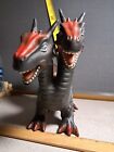 2 Headed Dragon Maiden Head Rubber Toy 8x4x5in Toys R Us 2010 China #1878L93
