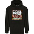 Youre Looking at an Awesome Surveyor Mens 80% Cotton Hoodie