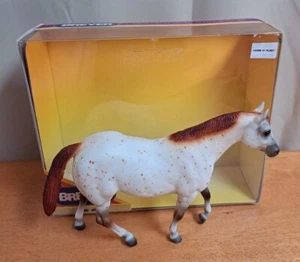 Breyer #852 Appy Mare Rojo Roan Leopardo Appaloosa Stock Caja Castaño de Indias 852 - Imagen 1 de 17
