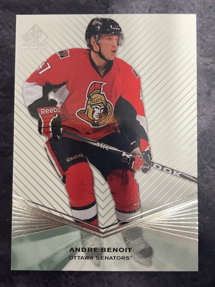 2011-12 SP Authentic Rookie Extended R69 Andre Benoit Ottawa Senators  - Image 1 of 2
