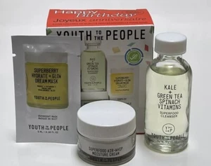 Youth to the people Superfood cleanser moisture cream mask travel size Set New! - Picture 1 of 1