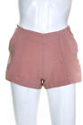 Good Luck Gem Womens Low Rise Shorts Pink Cotton Size Extra Small