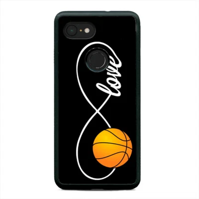 Infinity Basketball Sports Love & Life Case Cover For Google Pixel 3 3XL 2XL - Image 1 of 4