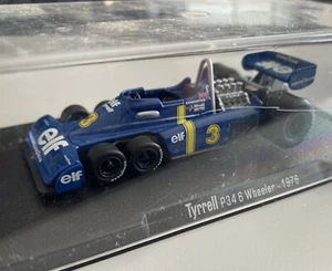 Tyrrell P34 6 Wheeler Scheckter 1976 1/43 Formula 1 #3 Elf Goodyear Ford - Foto 1 di 6