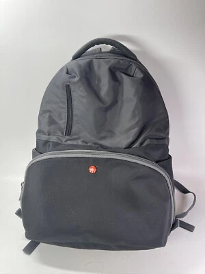 Manfrotto Active Camera Backpack Pockets Compartments Black Gray Padded Bag READ - Image 1 of 4