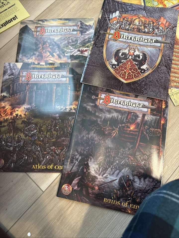 Configuración de campaña Adv D&D 3100 Birthright Foto 1 de 4