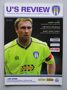 COLCHESTER UNITED v MK DONS League 1 17/12/2005 - Picture 1 of 3