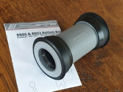 FSA BB-86-92 Bottom Bracket 41mm Press Fit Shimano Hollowtech 2 MegaExo 24mm NEW - Image 1 of 4