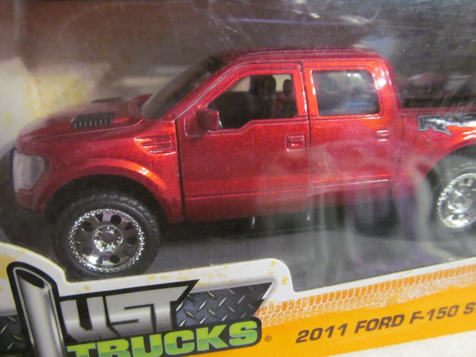 NIB Jada Just Trucks 2011 Ford F-150 SVT Raptor Red 24702 - Image 1 of 4