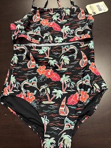 NWT Girls Salt Life 1pc Swimsuit Size 14 - Picture 1 of 4