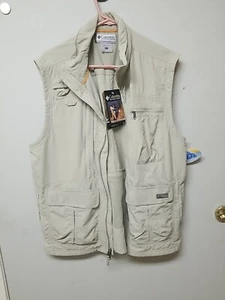Columbia GRT Performance Fly Fishing Vest Vented Full Zip Unisex L - Picture 1 of 8