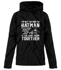 BSW Youth I'm not Saying I'm BAT Hero Justice Super Hoodie - Picture 1 of 7