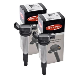 Set of 2 Delphi Ignition Coil GN10341 For Toyota Lexus Scion Corolla 2009-2017 - Picture 1 of 4