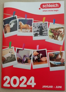 Schleich Katalog 2024 Januar - Juni A5 NEU - Picture 1 of 1