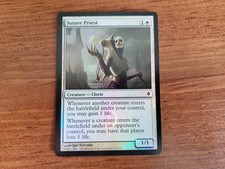 Magic the Gathering MTG Suture Priest New Phyrexia *FOIL* Lightly Played