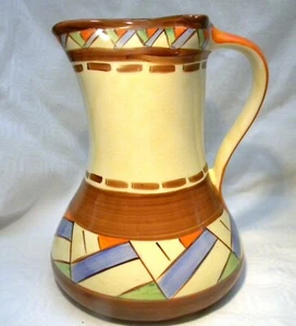 ART DECO MYOTT 8" PRISE KRUG GEOMETRISCH - Bild 1 von 5