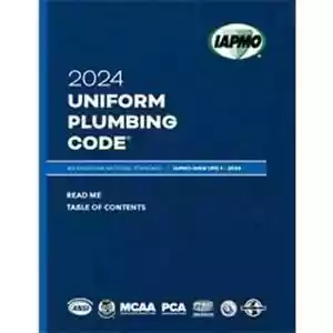 2024 Uniform Plumbing Code Soft Cover W/Tabs IAPMO/ANSI UPC 1 - Picture 1 of 5