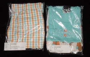 Set top e pantaloni con volant nuovi con etichette Eleanor Rose ragazze Ringraziamento Kirby Turchia taglia 4-5 - Foto 1 di 8