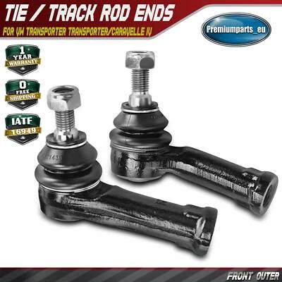 2x Tie Rod Ends Front Outer for VW Transporter Transporter/Caravelle IV 92-03 - Image 1 of 4