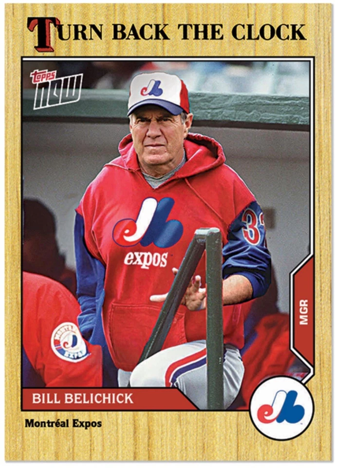 2023 Topps Now Turn Back the Clock Bill Belichick - #BB1 Bill Belichick - Image 1 of 1