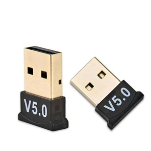 USB bluetooth 5.0 Wireless Dongle Adapter Adapter 5.0 Real PC Receiver Stere wi - Picture 1 of 12