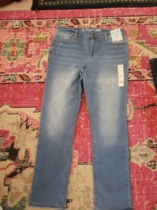NEW NWT Cat & Jack boys Ultimate Stretch Tapered Waist denim jeans size 16 NWD - Picture 1 of 4