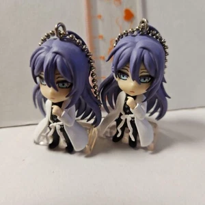 Hypnosis Mic figure key chain Lot 2 set mascot Jakurai Jinguji anime Japan m617 - Picture 1 of 4