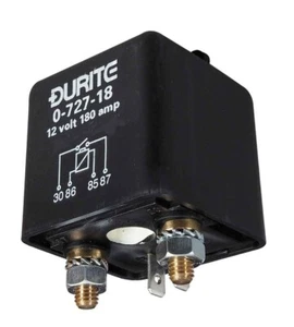 Relé extra pesado 12 voltios 120 amperios Durite 0-727-18 con soporte para fusibles 0-378-00 - Imagen 1 de 11
