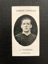 Taddy, Prominent Footballers, J Hughes , Liverpool 1907