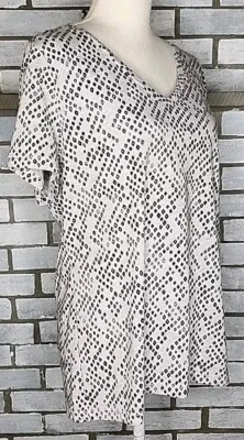 Camiseta para mujer Sonoma The Everyday cuello en V camiseta pequeña talla PXL gris y negra Foto 1 de 4