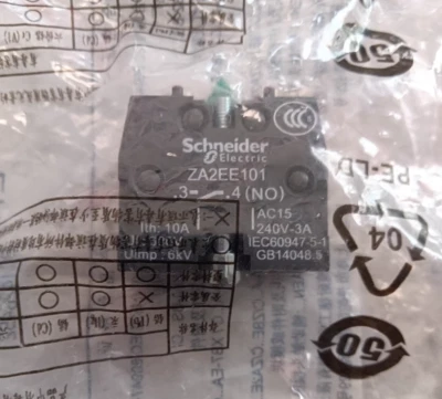 Módulo de contacto Schneider 10 piezas nuevo ZA2EE101 NO #LL Foto 1 de 3