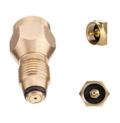 INTBUYING Propane Refill Adapter Lp Gas Cylinder Tank Coupler Heater 1 LB Tank