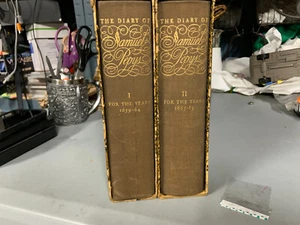 Das Tagebuch des Samuel Pepys von Henry B. Wheatley 1942 Heritage Press 2 Bände Set - Bild 1 von 23