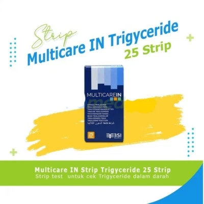 MULTICARE-IN Colesterolo 25 Strisce Reattive MULTICARE IN - Immagine 1 di 4