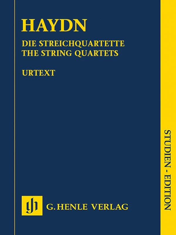 Study Score Haydn String Quartets Complete 12 Volume Henle Urtext Book Slipcase - Image 1 of 1