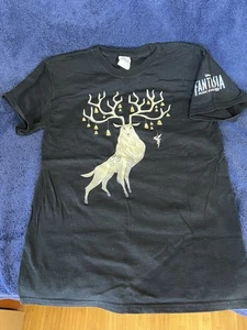 Vintage Disney Fantasia Music Evolved T-Shirt Stag Design Size S - Picture 1 of 5