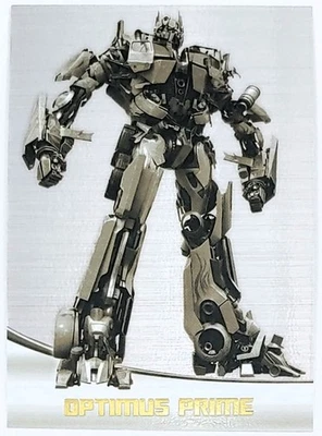 2011 Transformers Dark of the Moon #CR-01 Prime Chromium Insert Card 1 in 48! NM - Image 1 of 2