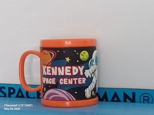 Colorful Embossed Kennedy Space Center Coffee Cup - Picture 1 of 2