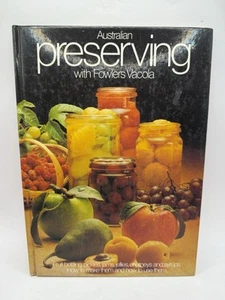 Australian Preserving Fowlers Vacola Bottling Jams Margaret Hill Vtg Aus 1980 HC - Picture 1 of 9