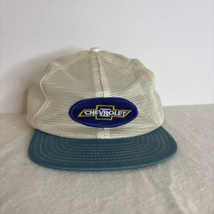 Parche de malla Chevrolet Chevy Snapback Hat años 70 parche Chevrolet vintage - Imagen 1 de 7