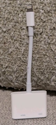 Apple OEM Lightning to Digital AV Adapter HDMI A1438 MW2P3AM/A  - *Tested* - Image 1 of 4