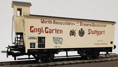 MARKLIN NEW #4677 German Württemberg Engl Garten Brauerei Gesellschaft Beer Car - Image 1 of 4