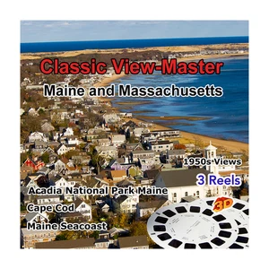 Massachusetts & Maine - Vintage Classic View-Master - 50er Jahre - Bild 1 von 3